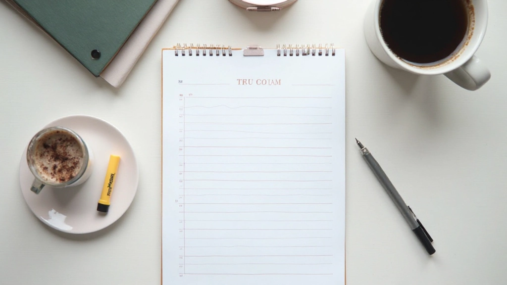 Kalender en takenlijst op bureau met markeerstift